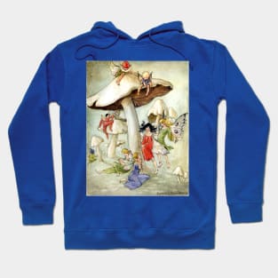 Fairies on Mushroom Hill - Florence Anderson 1914 Hoodie